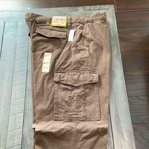 Cargo Pants-Brown